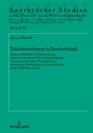 Telefonwerbung in Deutschland de Anca David