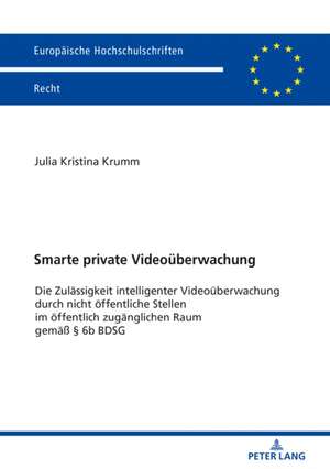 Smarte Private Videoueberwachung de Julia Kristina Krumm