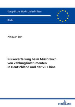 RISIKOVERTEILUNG BEIM MISSBRAUCH VON ZP de Xinkuan Sun