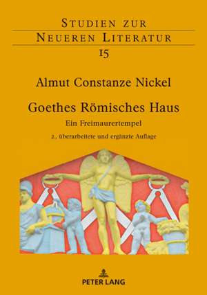 Goethes Roemisches Haus de Almut Constanze Nickel