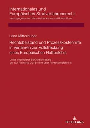 RECHTSBEISTAND UND PROZESSKOSTENHILFE de Lena Mitterhuber