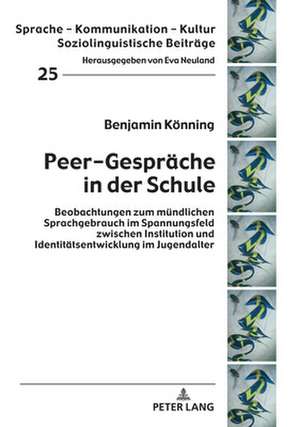 PEER-GESPRAECHE IN DER SCHULE de Benjamin Koenning