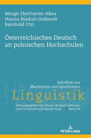 OEsterreichisches Deutsch an polnischen Hochschulen de Reinhold Utri