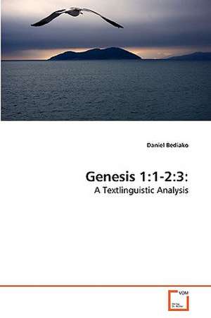 Genesis 1:1-2:3: de Daniel Bediako