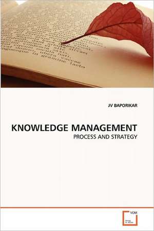 Knowledge Management de Baporikar JV