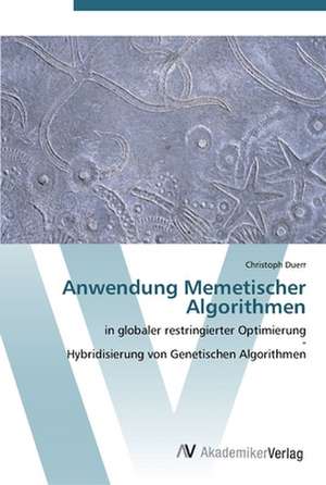 Anwendung Memetischer Algorithmen de Christoph Duerr