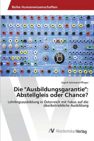 Die "Ausbildungsgarantie": Abstellgleis oder Chance? de Ingrid Salzmann-Pfleger