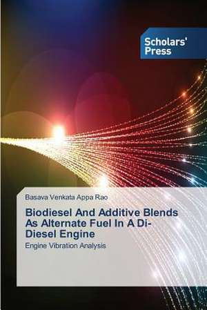 Biodiesel and Additive Blends as Alternate Fuel in a Di- Diesel Engine: X-Ray Crystallographic Investigation de Basava Venkata Appa Rao