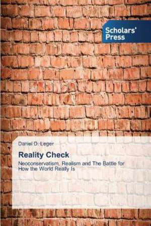 Reality Check de Daniel D. Leger