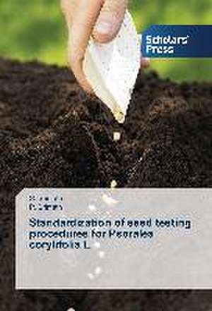 Standardization of seed testing procedures for Psoralea corylifolia L de S. Sumathi