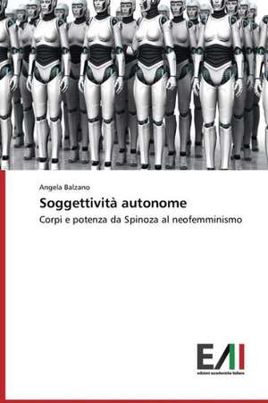 Soggettivita Autonome: Identita E Specificita de Angela Balzano