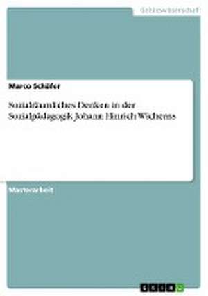 Sozialräumliches Denken in der Sozialpädagogik Johann Hinrich Wicherns de Marc O. Schäfer