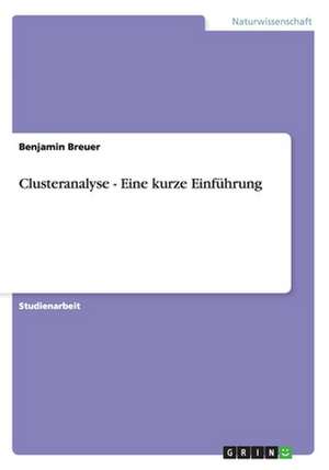 Clusteranalyse - Eine kurze Einführung de Benjamin Breuer