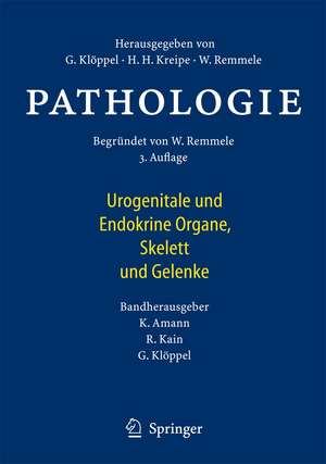 Pathologie: Urogenitale und Endokrine Organe, Gelenke und Skelett de Kerstin Amann