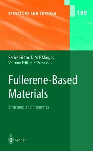 Fullerene-Based Materials: Structures and Properties de Kosmas Prassides