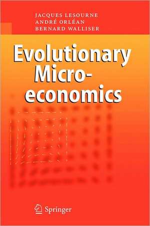 Evolutionary Microeconomics de Jacques Lesourne