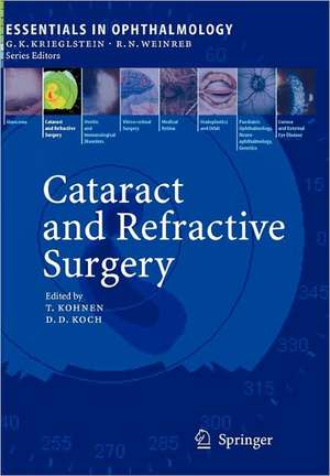 Cataract and Refractive Surgery de Thomas Kohnen