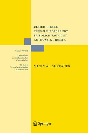 Minimal Surfaces de Ulrich Dierkes