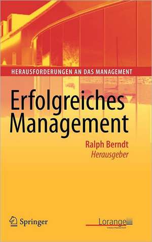 Erfolgreiches Management de Ralph Berndt