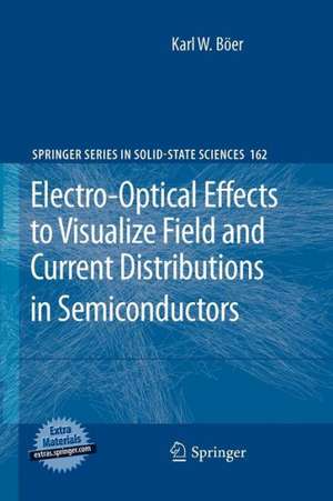 Electro-Optical Effects to Visualize Field and Current Distributions in Semiconductors de Karl W. Böer