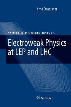 Electroweak Physics at LEP and LHC de Arno Straessner