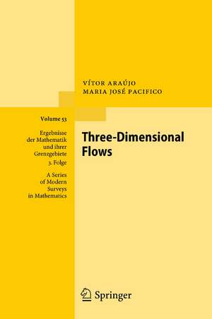 Three-Dimensional Flows de Vítor Araújo