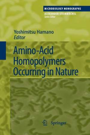 Amino-Acid Homopolymers Occurring in Nature de Yoshimitsu Hamano