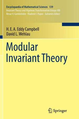 Modular Invariant Theory de H.E.A. Eddy Campbell