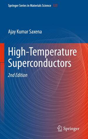 High-Temperature Superconductors de Ajay Kumar Saxena