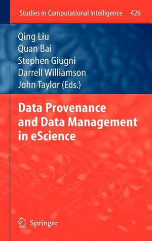 Data Provenance and Data Management in eScience de Qing Liu