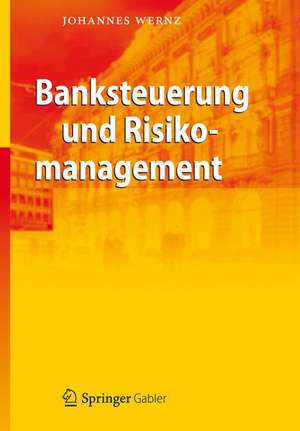 Banksteuerung und Risikomanagement de Johannes Wernz