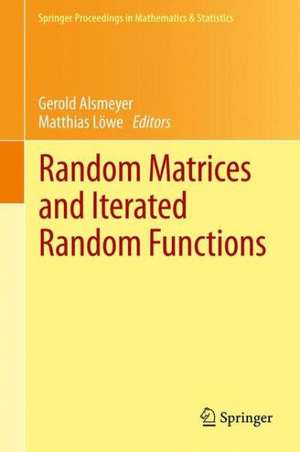 Random Matrices and Iterated Random Functions: Münster, October 2011 de Gerold Alsmeyer