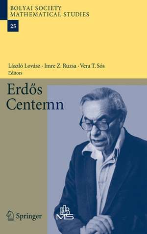 Erdös Centennial de László Lovász