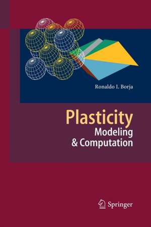 Plasticity: Modeling & Computation de Ronaldo I. Borja