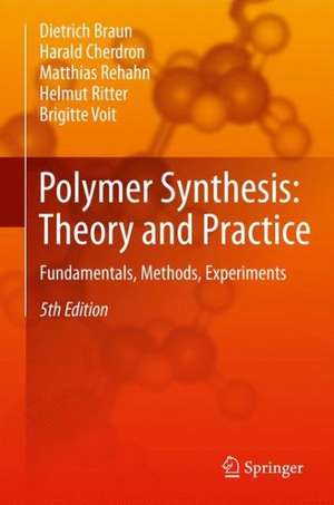 Polymer Synthesis: Theory and Practice: Fundamentals, Methods, Experiments de Dietrich Braun