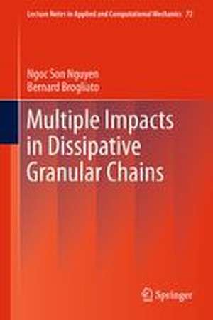 Multiple Impacts in Dissipative Granular Chains de Ngoc Son Nguyen