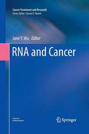 RNA and Cancer de Jane Y. Wu