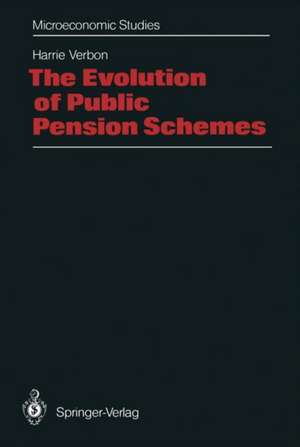 The Evolution of Public Pension Schemes de Harrie Verbon