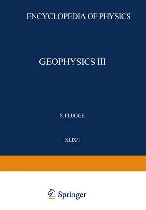 Geophysics III / Geophysik III: Part I / Teil I de Julius Bartels