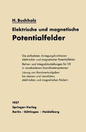 Elektrische und magnetische Potentialfelder de Herbert Buchholz