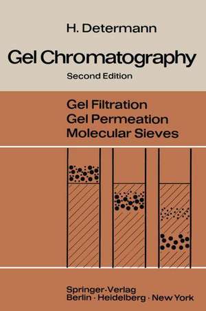 Gel Chromatography: Gel Filtration · Gel Permeation · Molecular Sieves A Laboratory Handbook de Helmut Determann