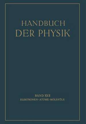 Elektronen Atome · Moleküle de H. Geiger