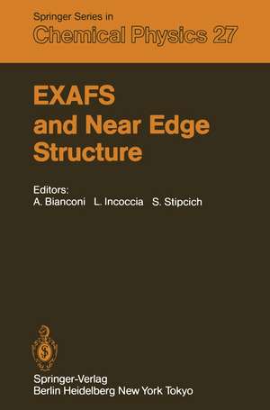 EXAFS and Near Edge Structure: Proceedings of the International Conference Frascati, Italy, September 13–17, 1982 de A. Bianconi