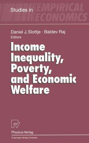 Income Inequality, Poverty, and Economic Welfare de Daniel J. Slottje