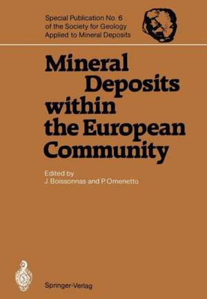 Mineral Deposits within the European Community de Jean Boissonnas