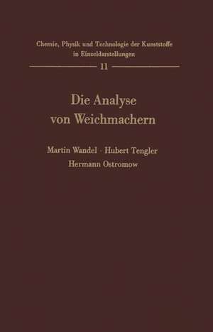 Die Analyse von Weichmachern de Martin Wandel