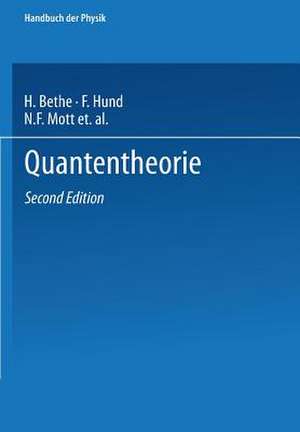 Quantentheorie de H. Bethe