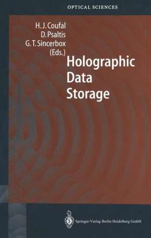 Holographic Data Storage de Hans J. Coufal