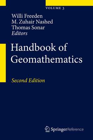 Handbook of Geomathematics de Willi Freeden