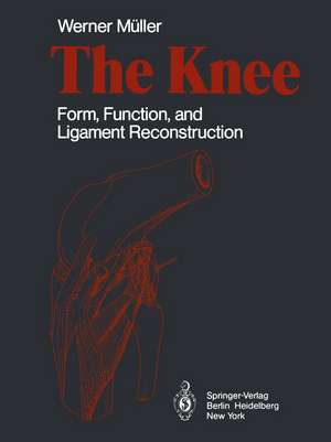 The Knee: Form, Function, and Ligament Reconstruction de W. Müller